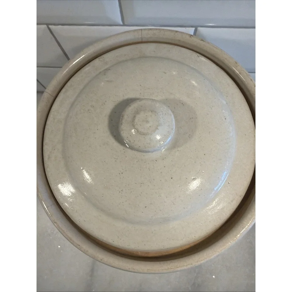 Vintage Amazing Stoneware Crock VERY OLD GW997